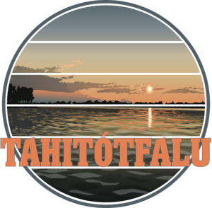 Tahitótfalu - naplemente, kerek